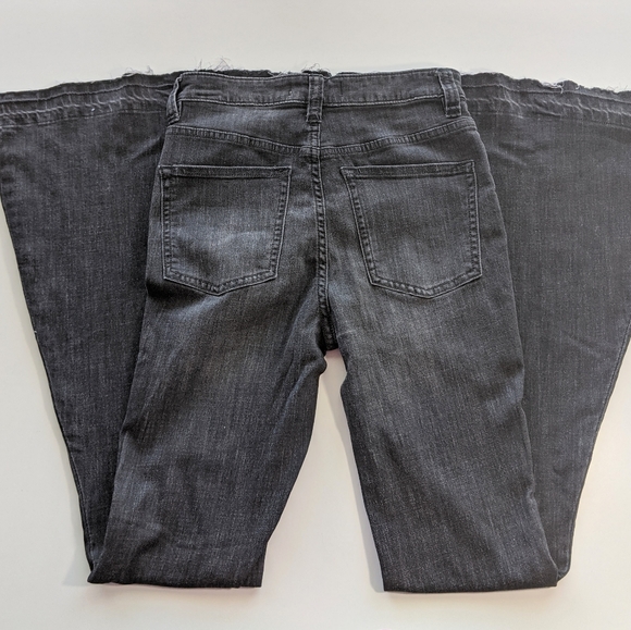 Free People Irreplaceable Flare Black High Rise - Picture 5 of 9